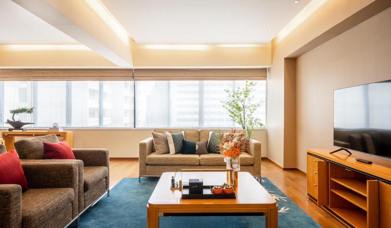Shanghai Centre Serviced Apartment Экстерьер фото