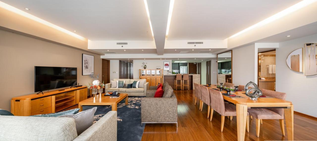 Shanghai Centre Serviced Apartment Экстерьер фото