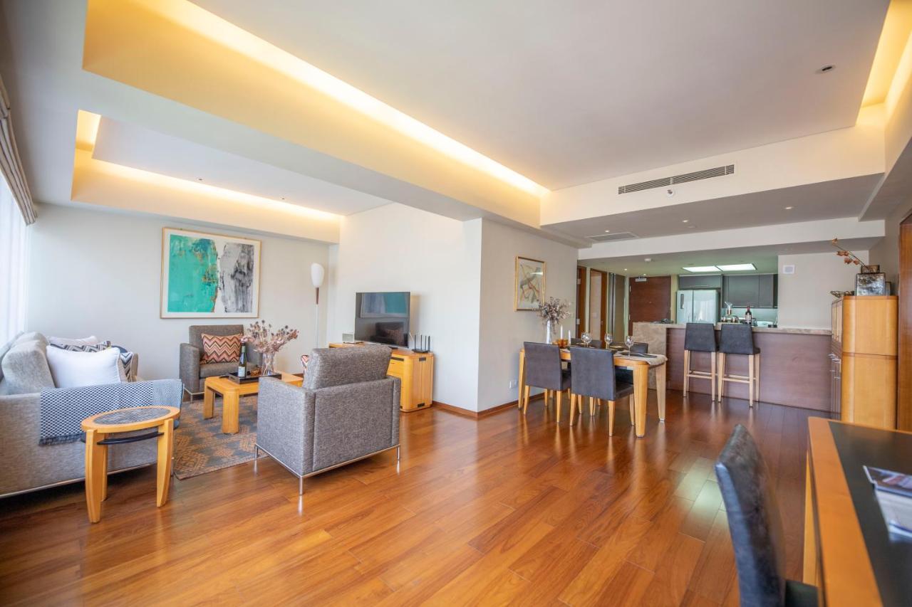 Shanghai Centre Serviced Apartment Экстерьер фото