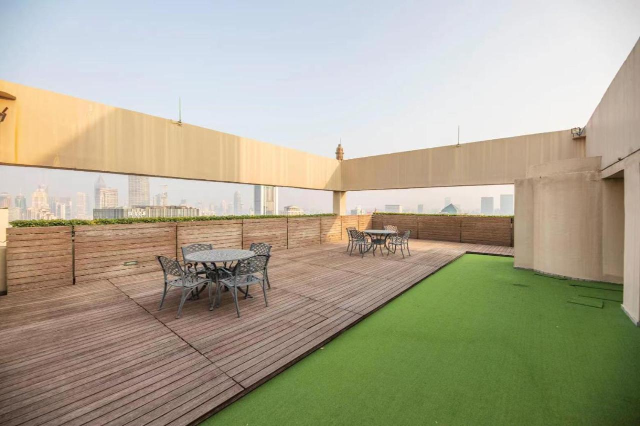 Shanghai Centre Serviced Apartment Экстерьер фото