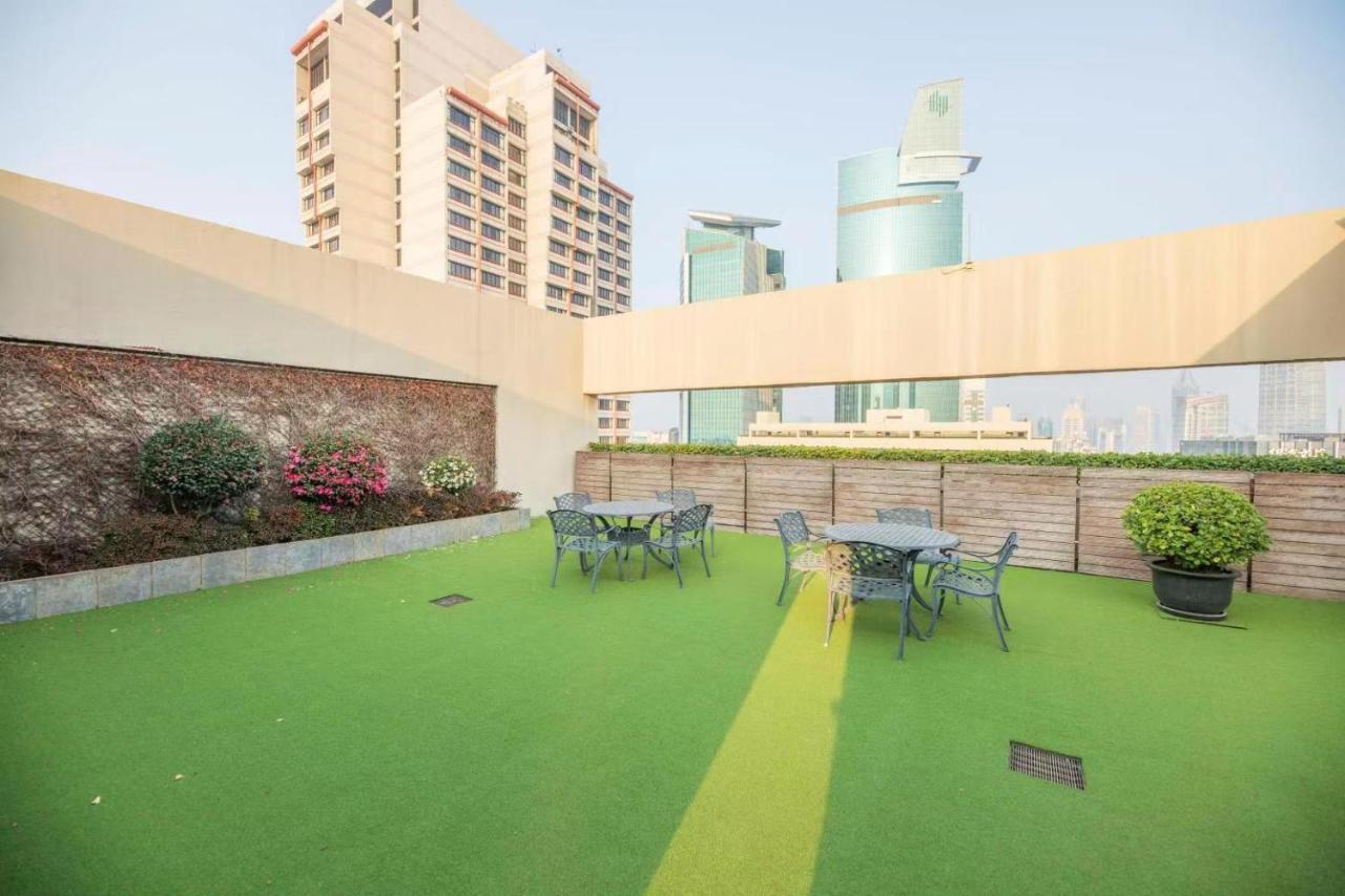 Shanghai Centre Serviced Apartment Экстерьер фото