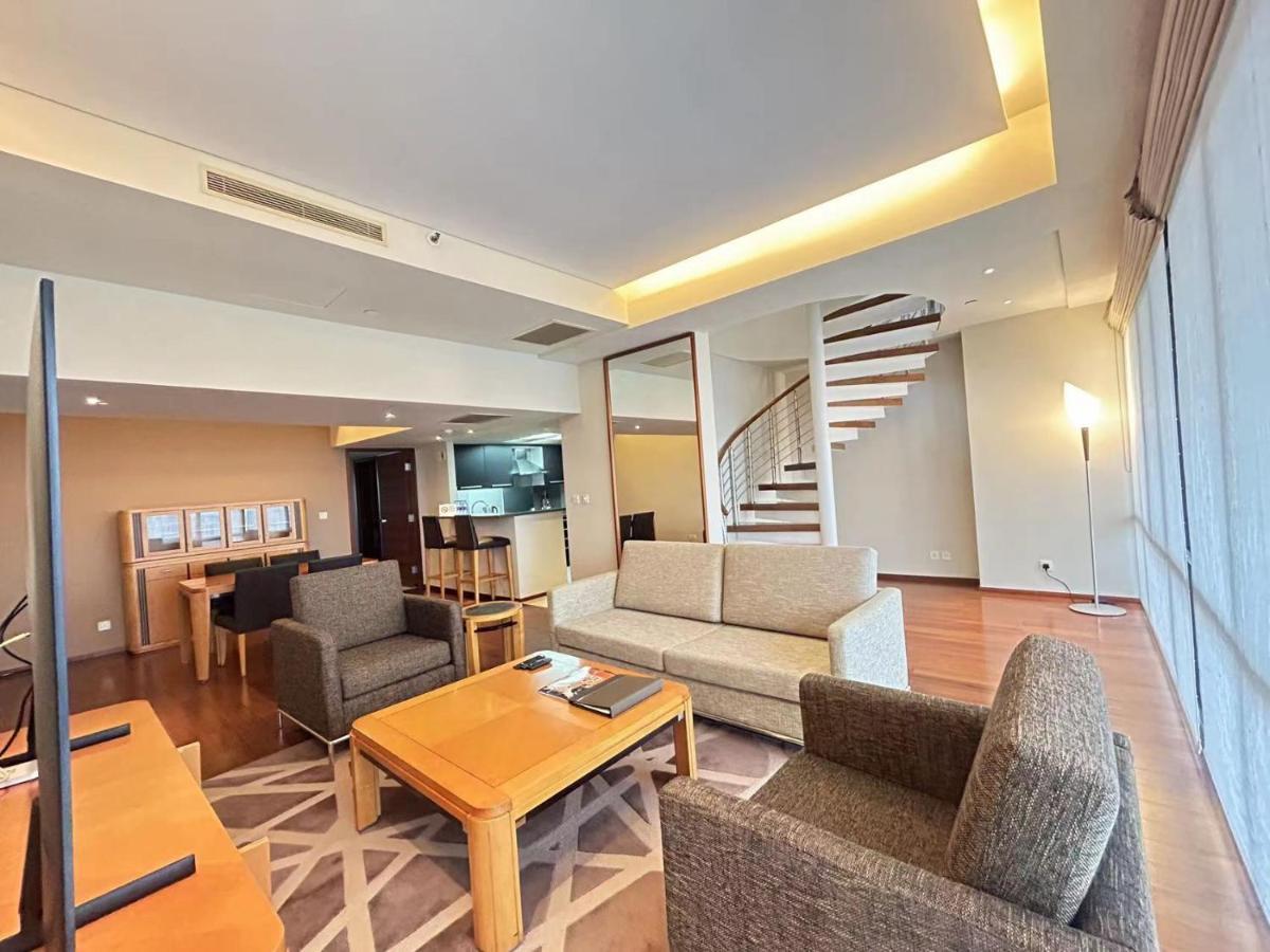 Shanghai Centre Serviced Apartment Экстерьер фото