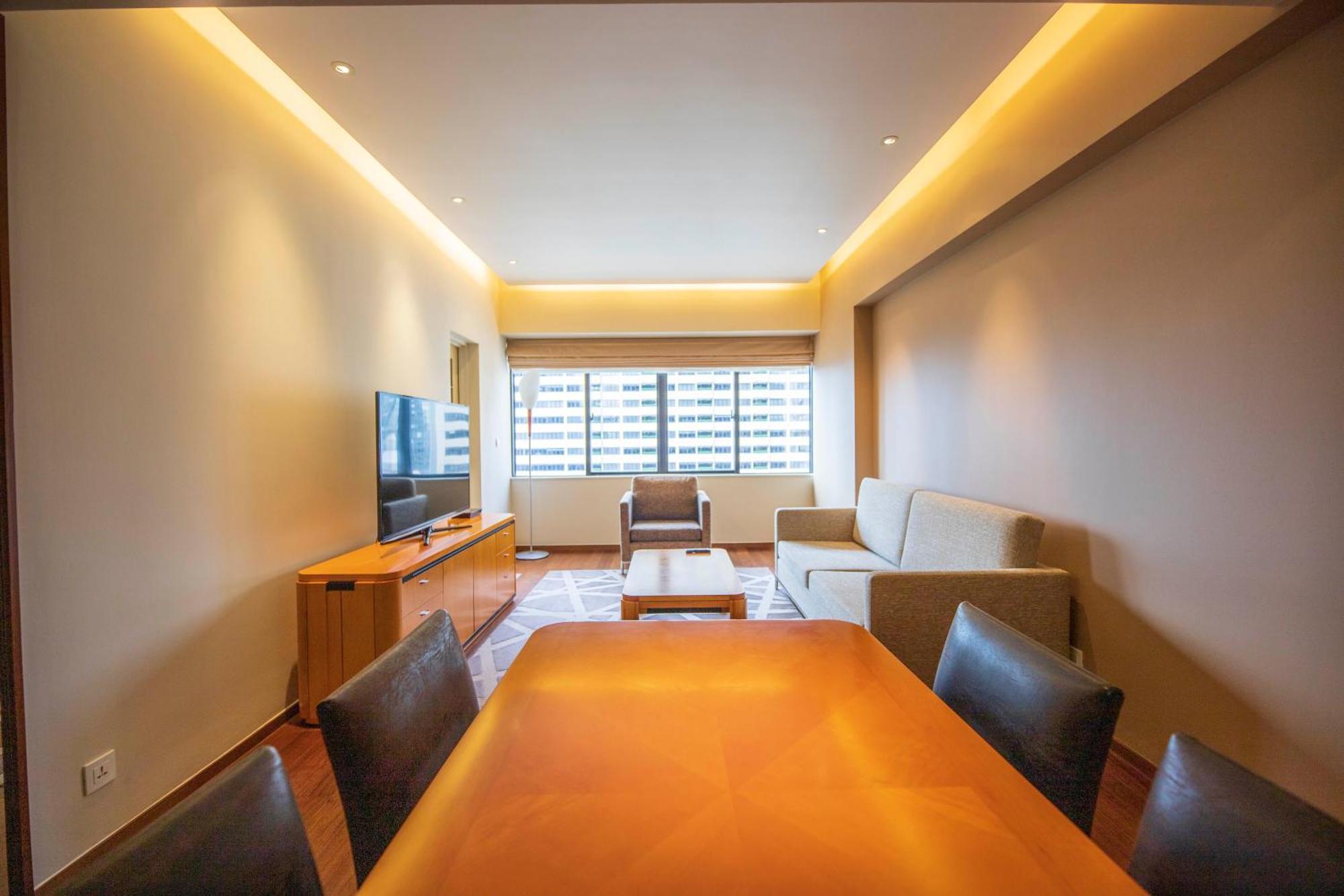 Shanghai Centre Serviced Apartment Экстерьер фото
