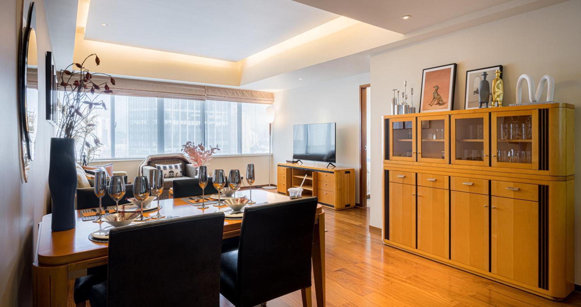 Shanghai Centre Serviced Apartment Экстерьер фото