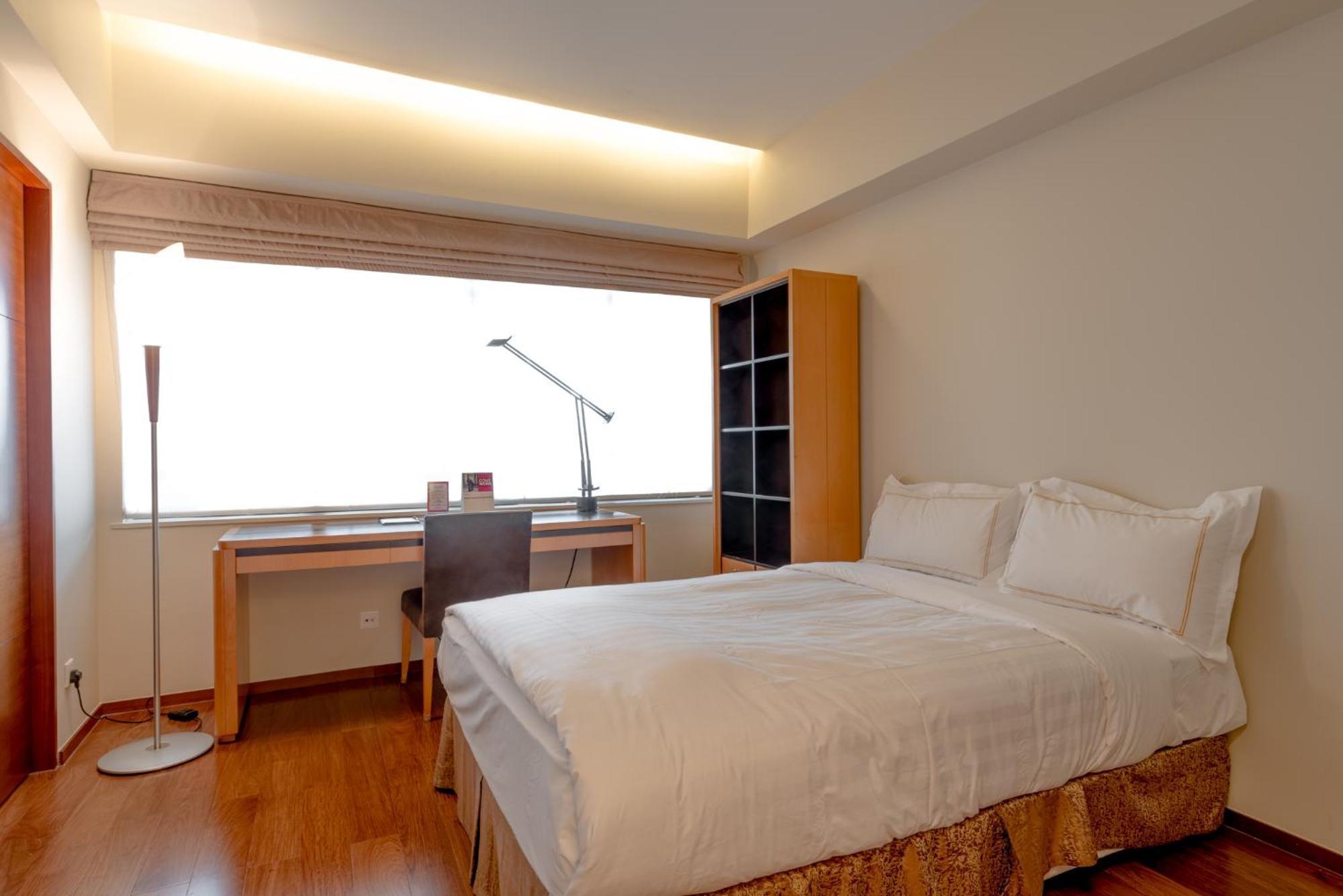 Shanghai Centre Serviced Apartment Экстерьер фото