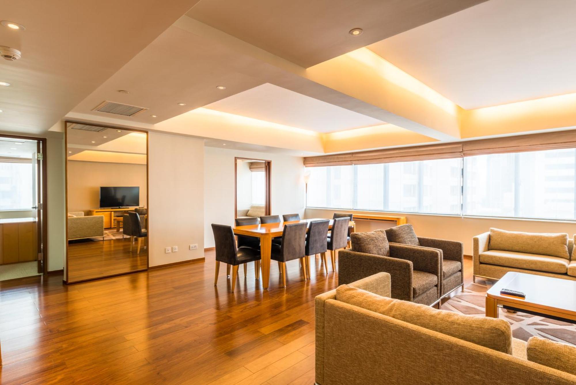 Shanghai Centre Serviced Apartment Экстерьер фото