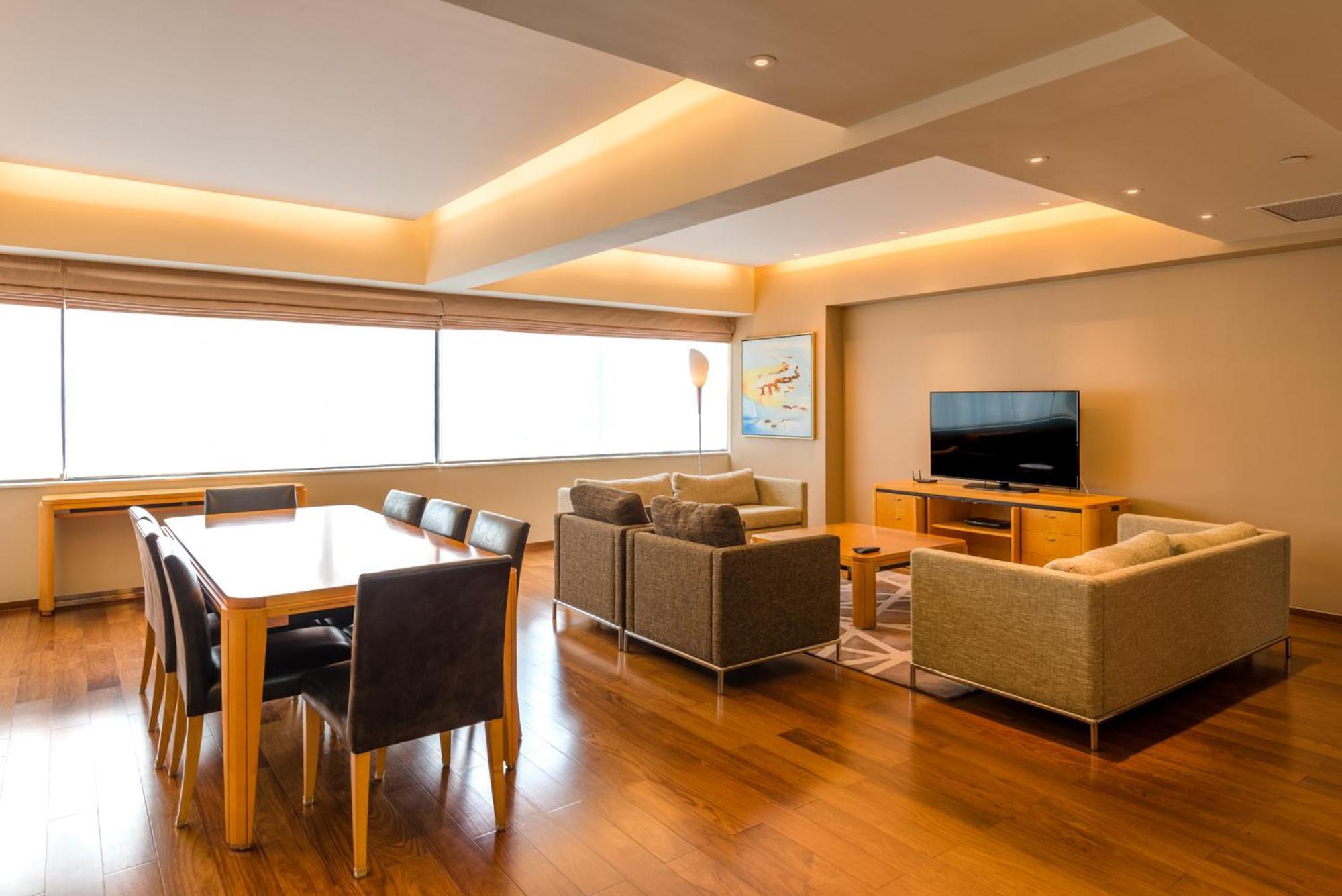 Shanghai Centre Serviced Apartment Экстерьер фото